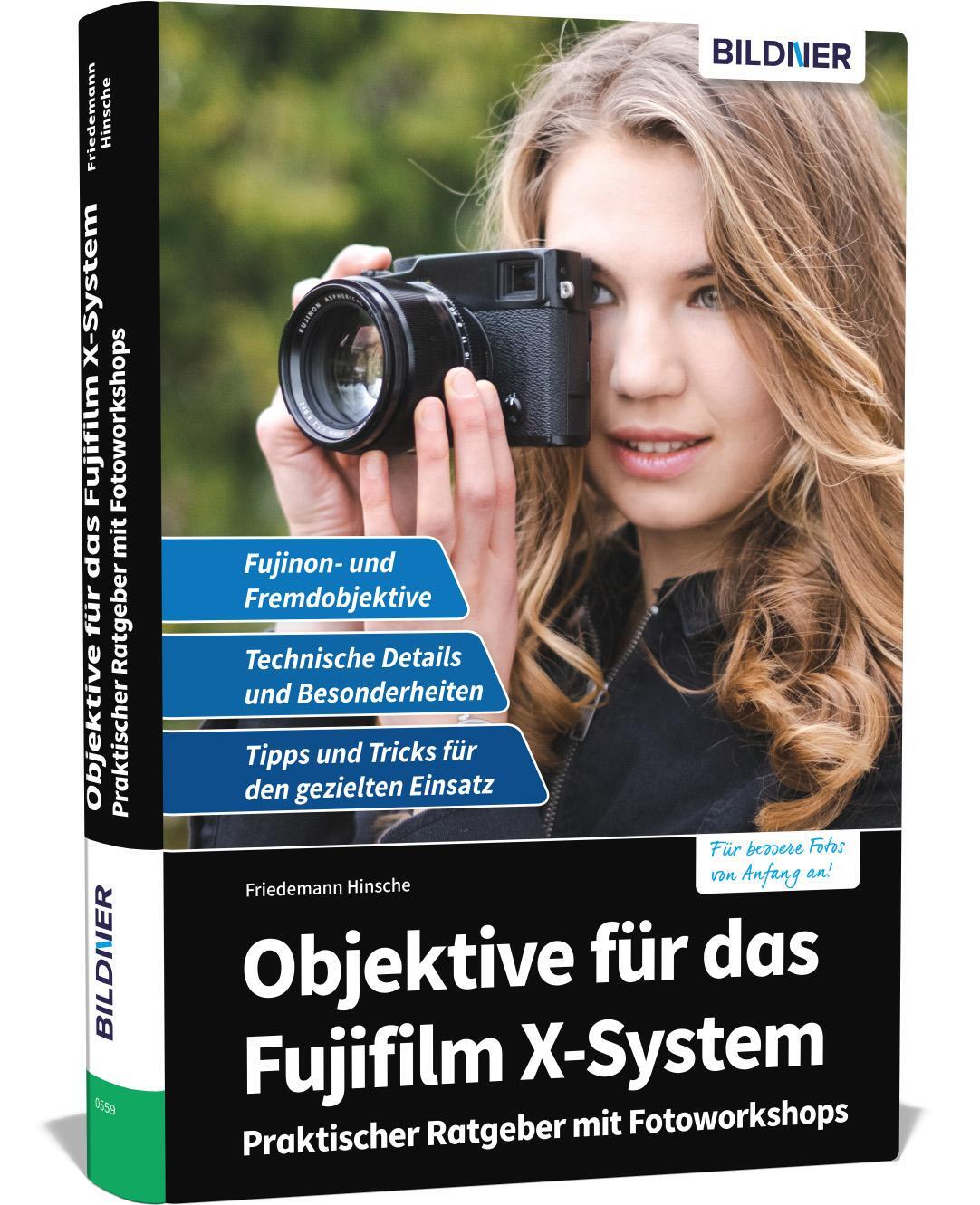 Cover: 9783832805326 | Objektive für das Fujifilm X-System | Friedemann Hinsche | Buch | 2022