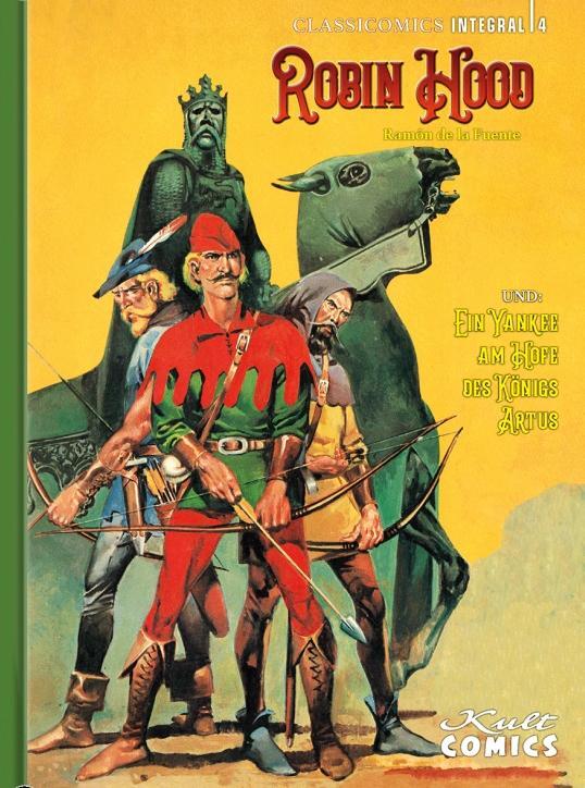 Cover: 9783964302229 | Classicomics 4 | Robin Hood & Ein Yankee am Hof des Königs Artus