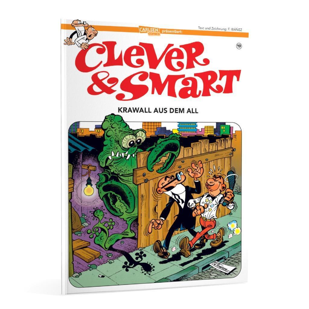 Bild: 9783551788894 | Clever und Smart 19: Krawall aus dem All | Francisco Ibáñez | Buch