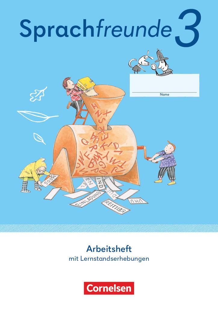 Cover: 9783464803233 | Sprachfreunde 3. Schuljahr. Arbeitsheft Schulausgangsschrift -...