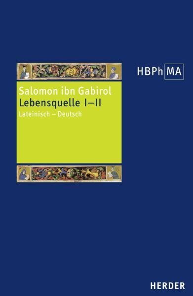 Cover: 9783451287046 | Herders Bibliothek der Philosophie des Mittelalters 1. Serie. Fons...