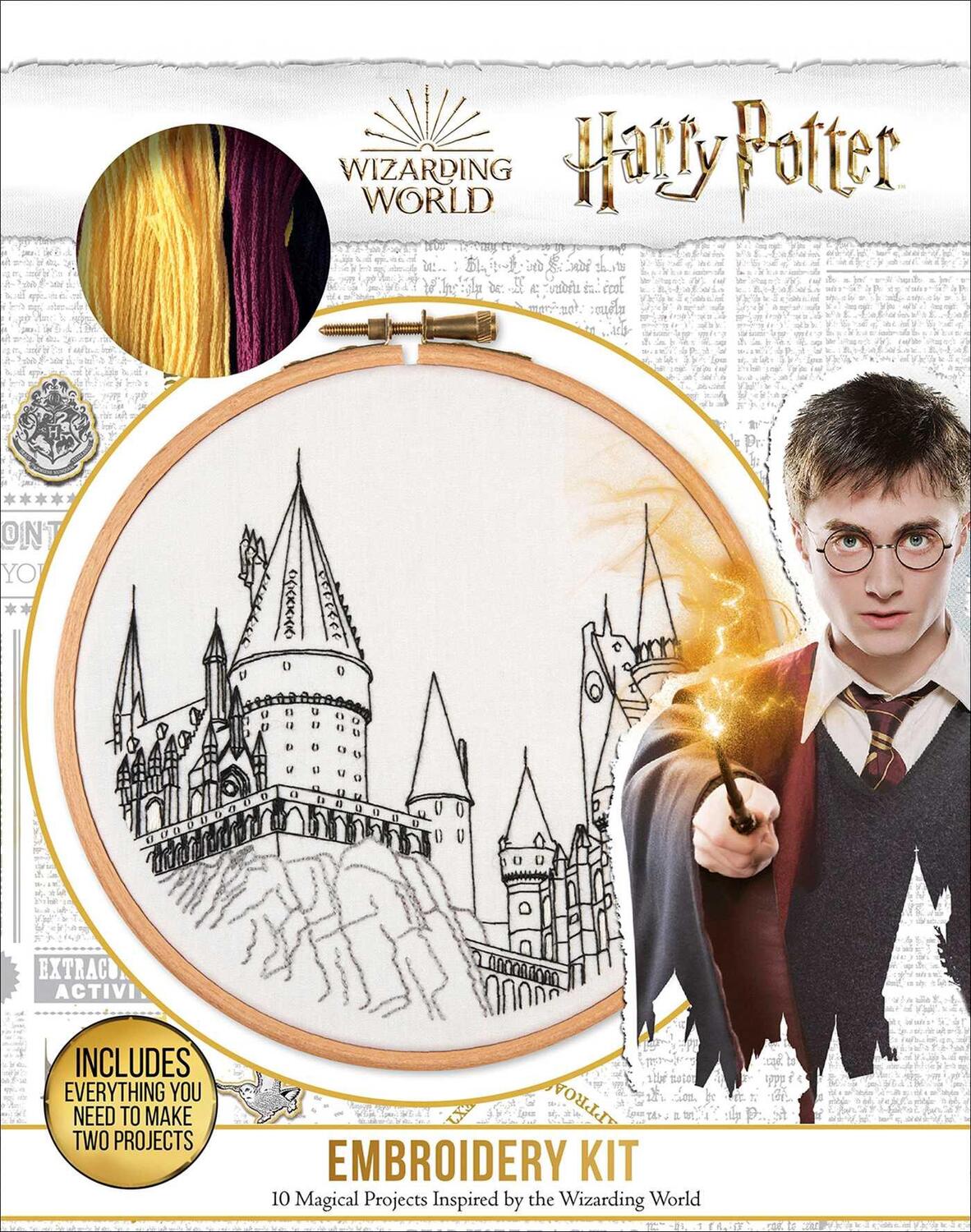 Cover: 9781684128914 | Harry Potter Embroidery | Deborah Wilding | Taschenbuch | Englisch