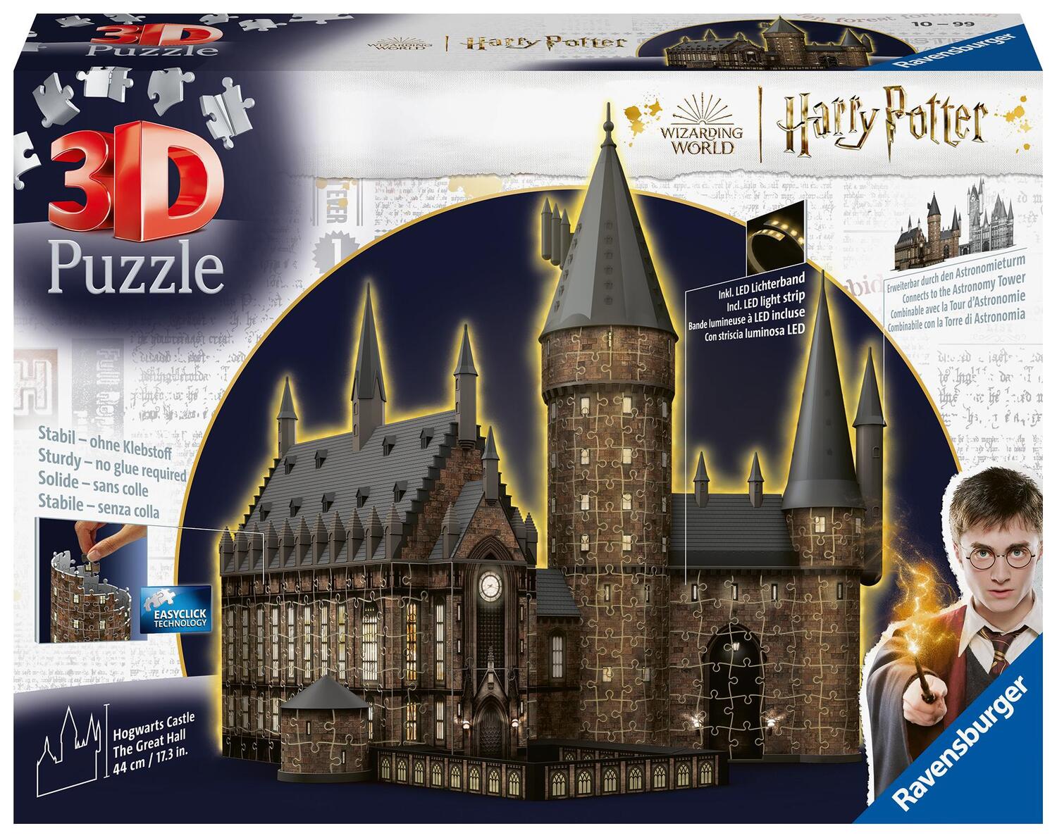 Cover: 4005556115501 | Ravensburger 3D Puzzle 11550 - Harry Potter Hogwarts Schloss - Die...