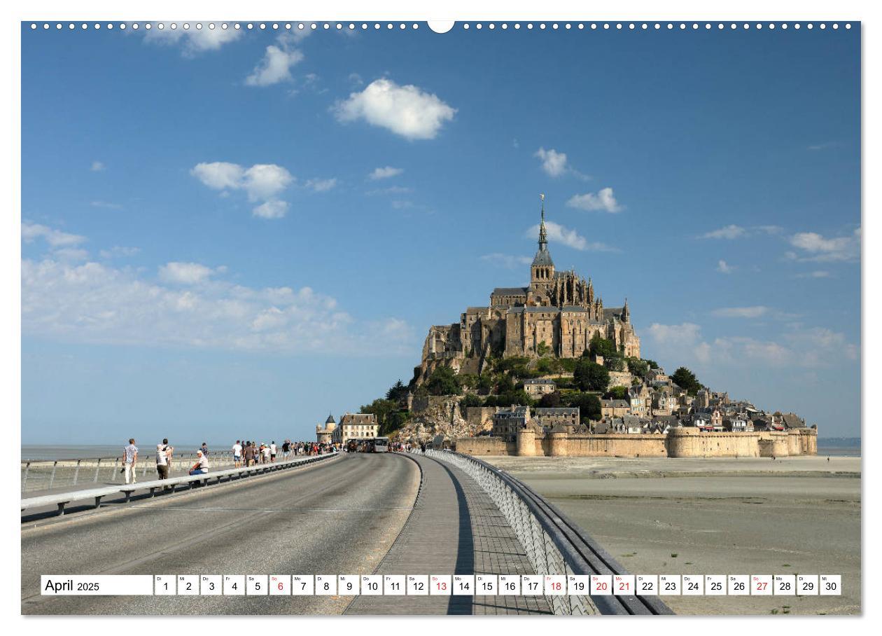 Bild: 9783435278657 | Der Mont Saint Michel (hochwertiger Premium Wandkalender 2025 DIN...