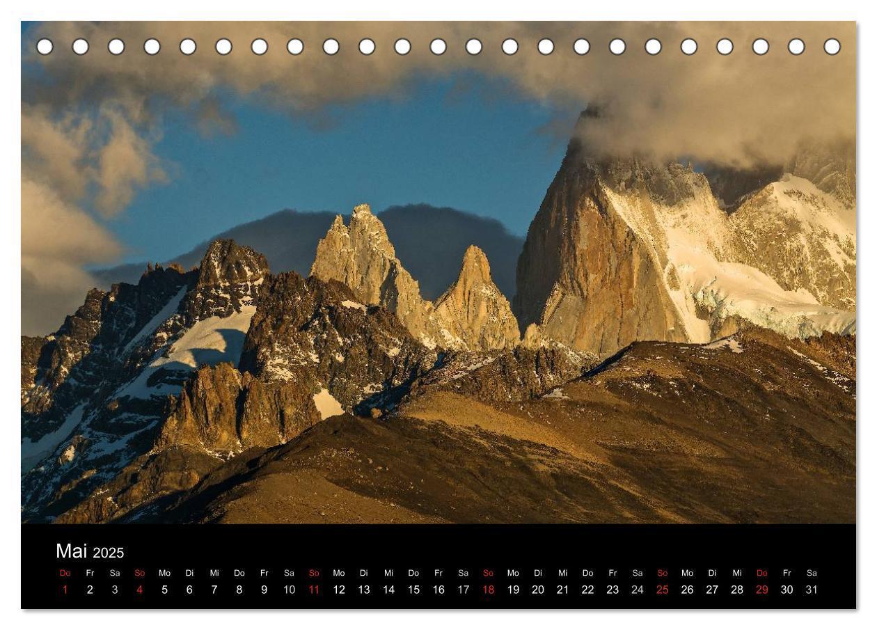 Bild: 9783435607327 | Farbenfrohes Patagonien (Tischkalender 2025 DIN A5 quer), CALVENDO...