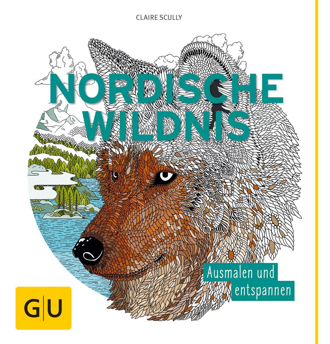 Cover: 4026633000367 | Nordische Wildnis | Ausmalen und entspannen | Claire Scully | Buch