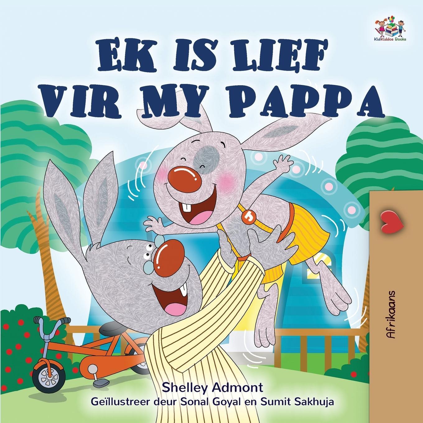 Cover: 9781525959493 | I Love My Dad (Afrikaans Children's Book) | Shelley Admont (u. a.)