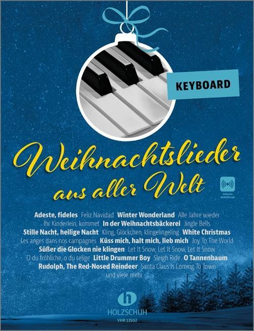 Cover: 9783864341878 | Weihnachtslieder aus aller Welt - Keyboard | Broschüre | 44 S. | 2023