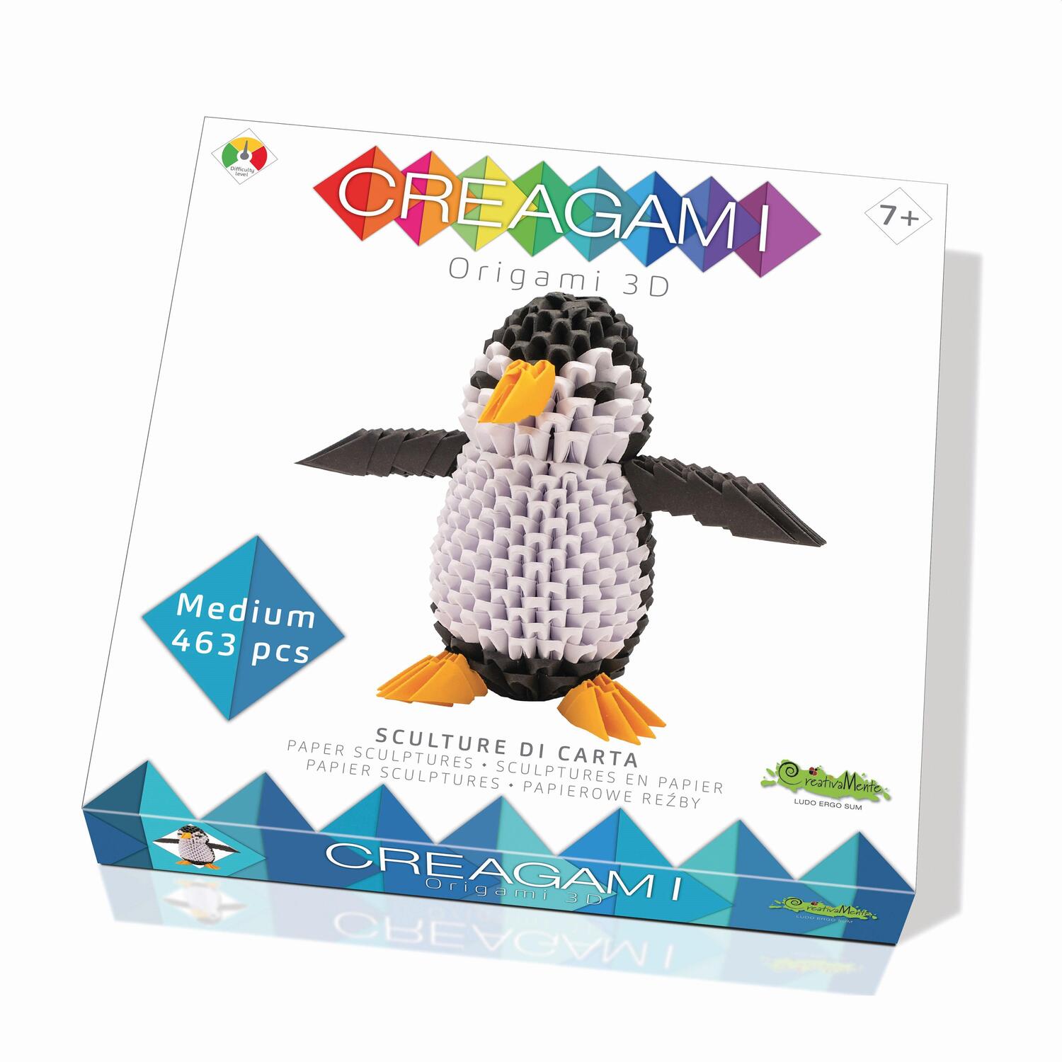 Cover: 8032591787710 | CREAGAMI - Origami 3D Pinguin 463 Teile | Creagami | Spiel | 3178771
