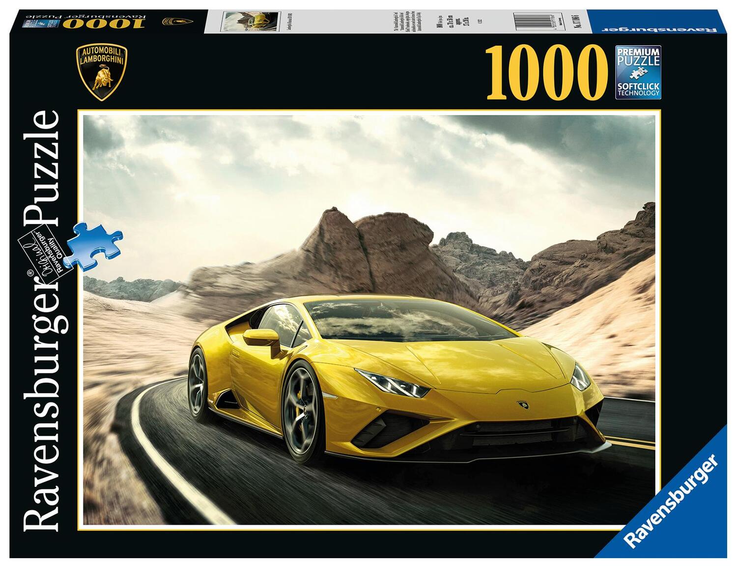 Cover: 4005556171866 | Ravensburger Puzzle 17186 - Lamborghini Huracán EVO RWD - 1000...