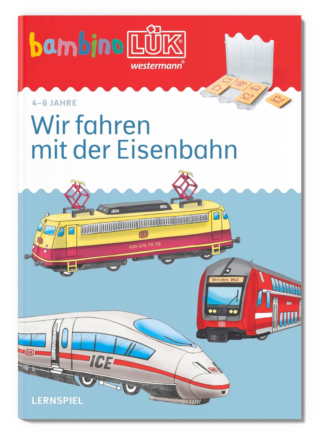 Cover: 9783072479110 | bambinoLÜK 4/6 Jahre Wir fahren mit der Eisenbahn | Broschüre | 24 S.