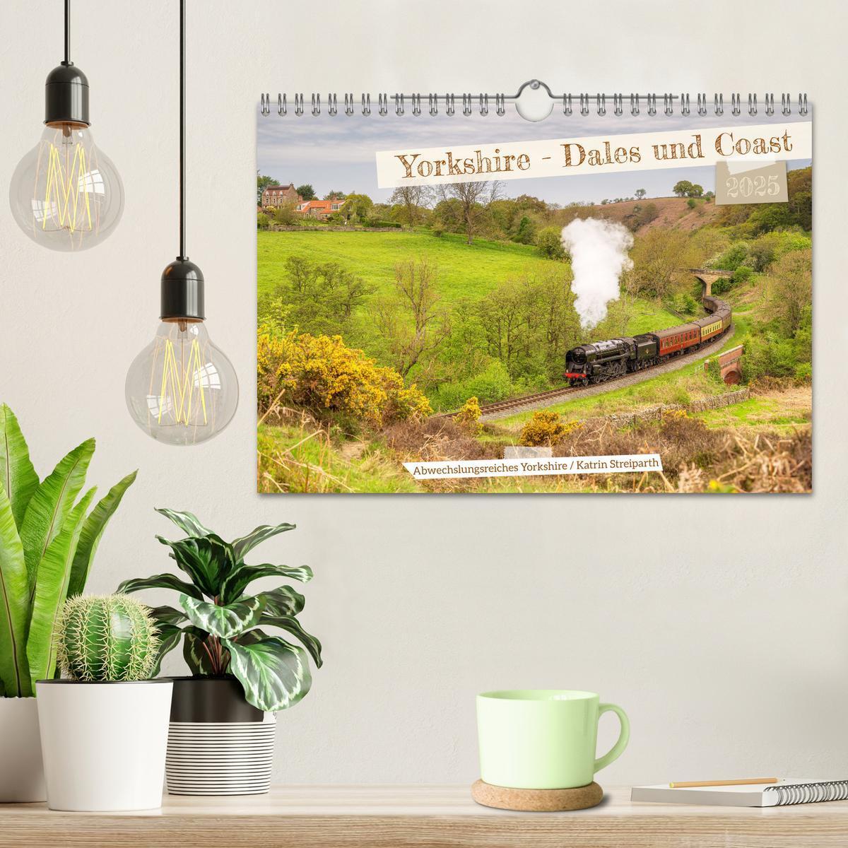 Bild: 9783383789663 | Yorkshire - Dales und Coast (Wandkalender 2025 DIN A4 quer),...