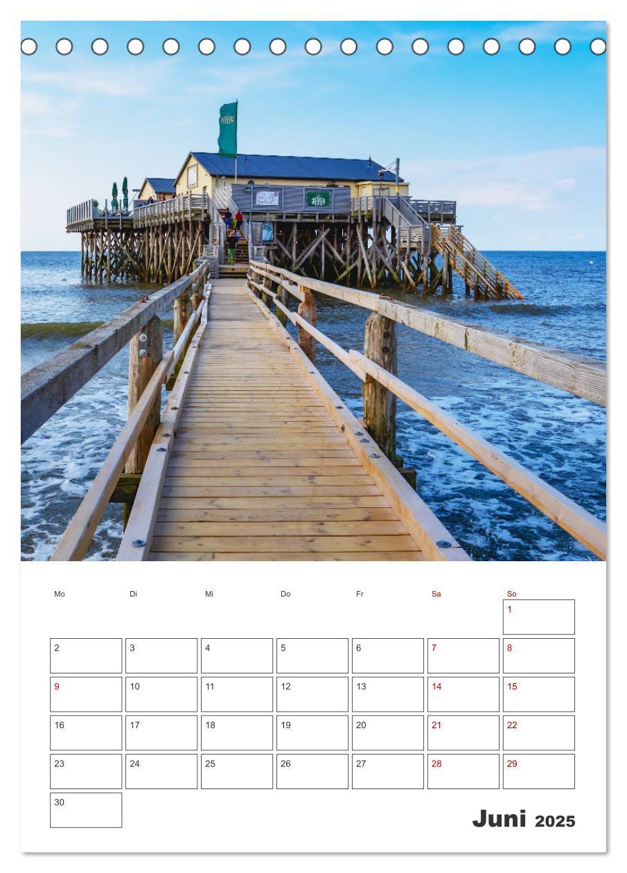 Bild: 9783435918843 | Sankt Peter-Ording Sonne, Strand und Meer (Tischkalender 2025 DIN...