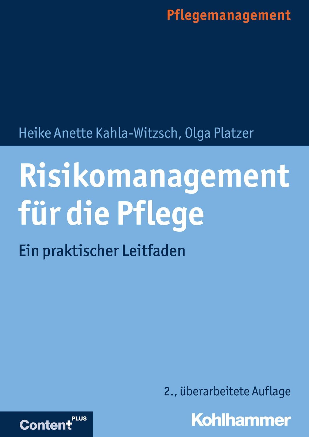 Cover: 9783170319837 | Risikomanagement für die Pflege | Ein praktischer Leitfaden | Buch