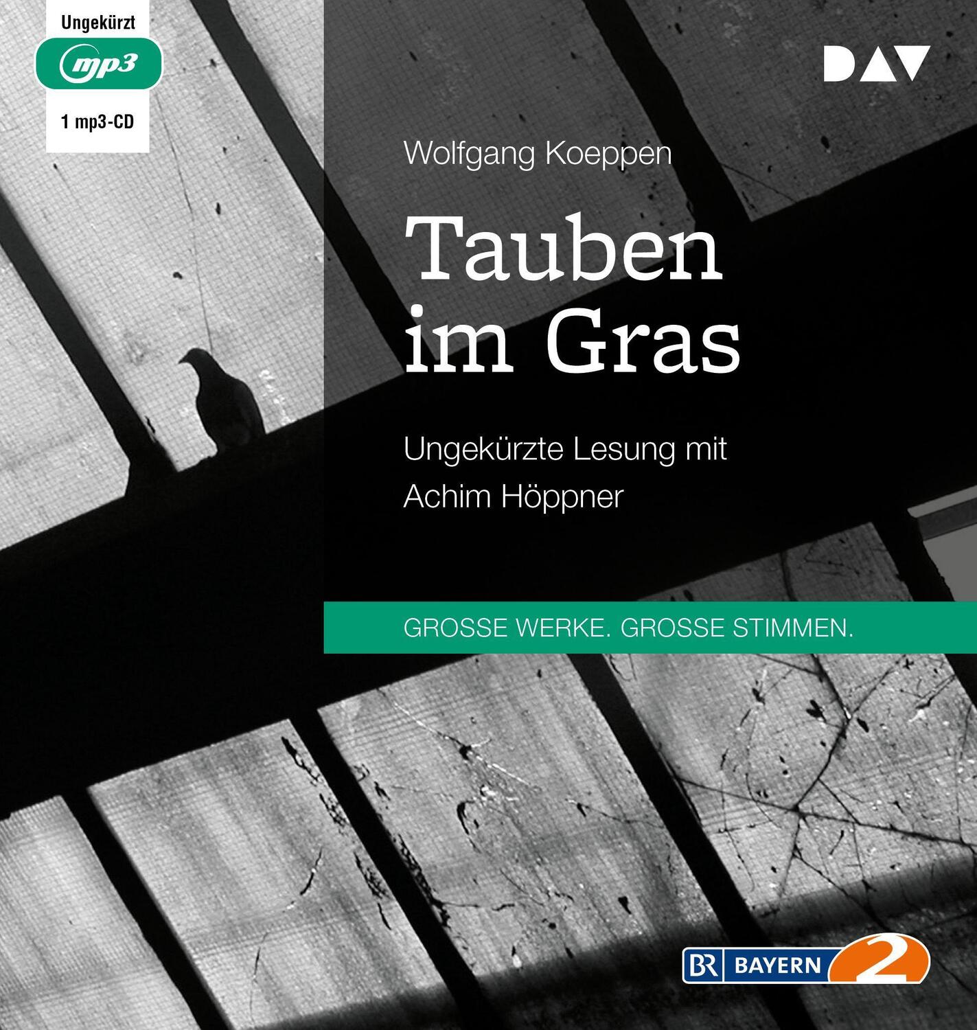 Cover: 9783742415998 | Tauben im Gras | Ungekürzte Lesung mit Achim Höppner (1 mp3-CD) | MP3