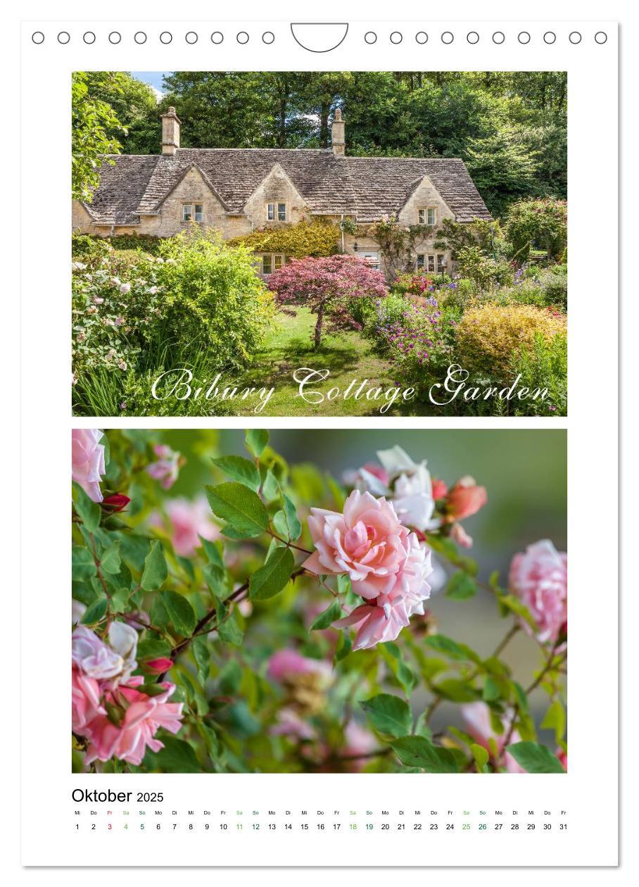 Bild: 9783457034040 | Gartenparadiese in England (Wandkalender 2025 DIN A4 hoch),...