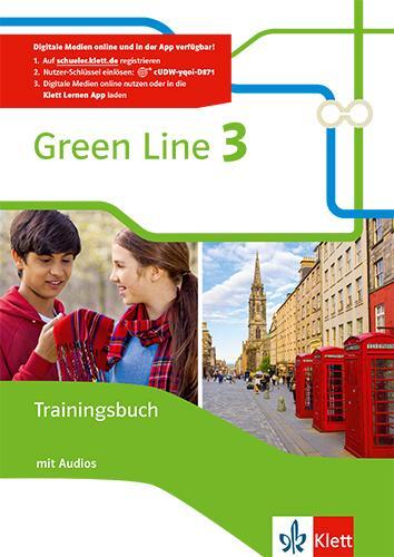 Cover: 9783128543031 | Green Line 3 G9. 7. Klasse. Trainingsbuch mit Audios | Bundle | 2016