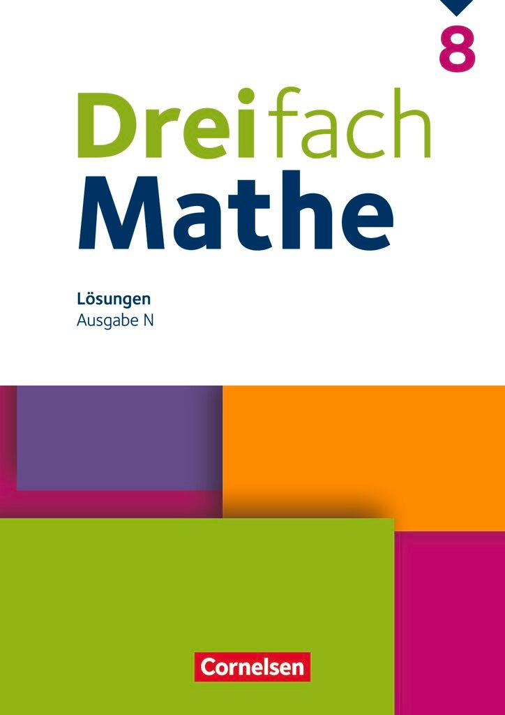 Cover: 9783060436996 | Dreifach Mathe 8. Schuljahr - Lösungen zum Schulbuch | Loseblatt