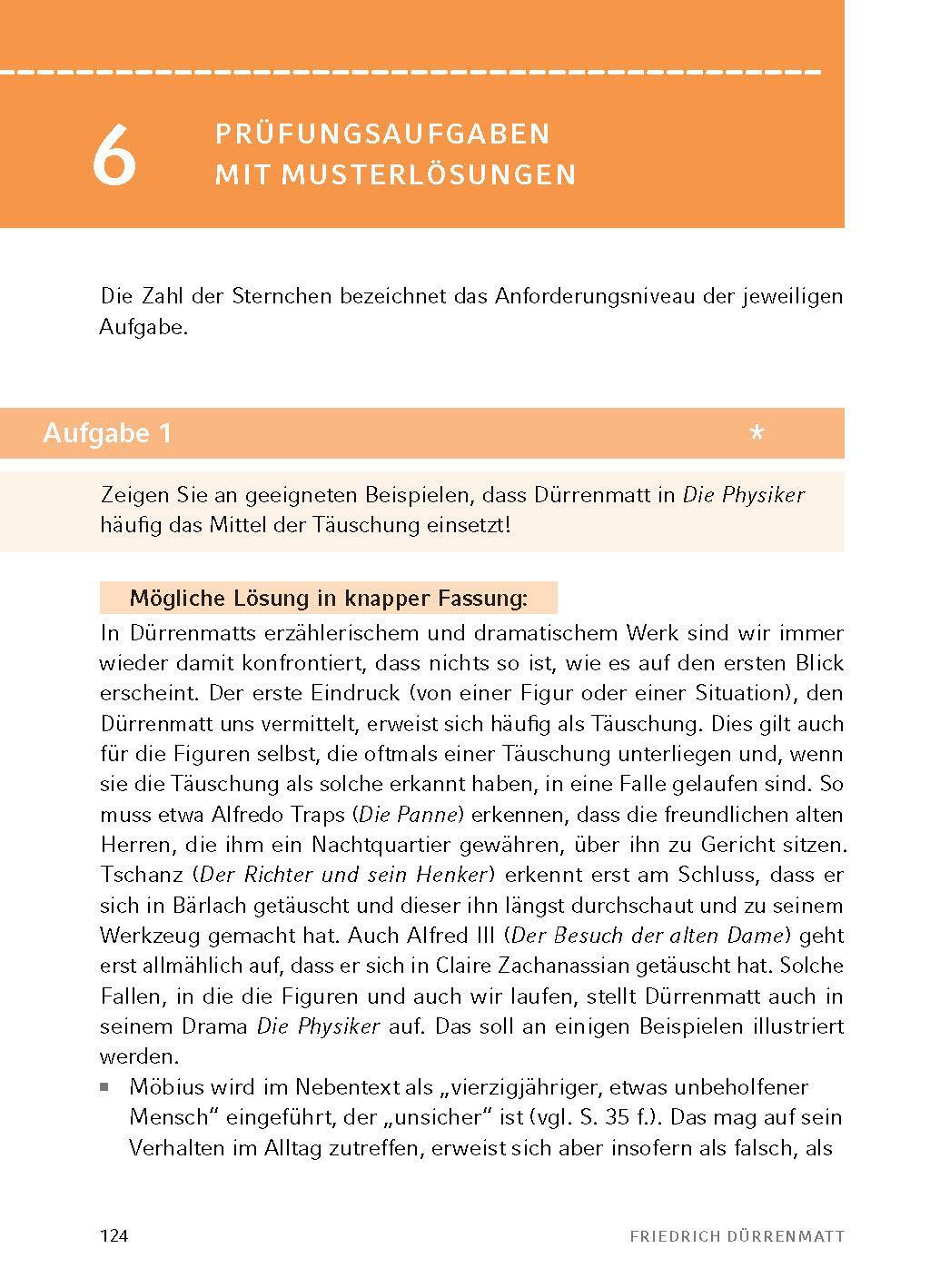 Bild: 9783804420755 | Die Physiker - Textanalyse und Interpretation | Friedrich Dürrenmatt