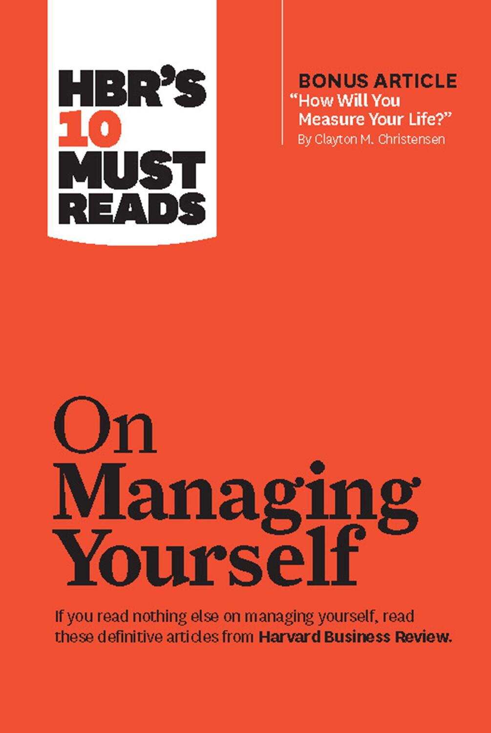 Cover: 9781422157992 | HBR's 10 Must Reads on Managing Yourself | Taschenbuch | Englisch