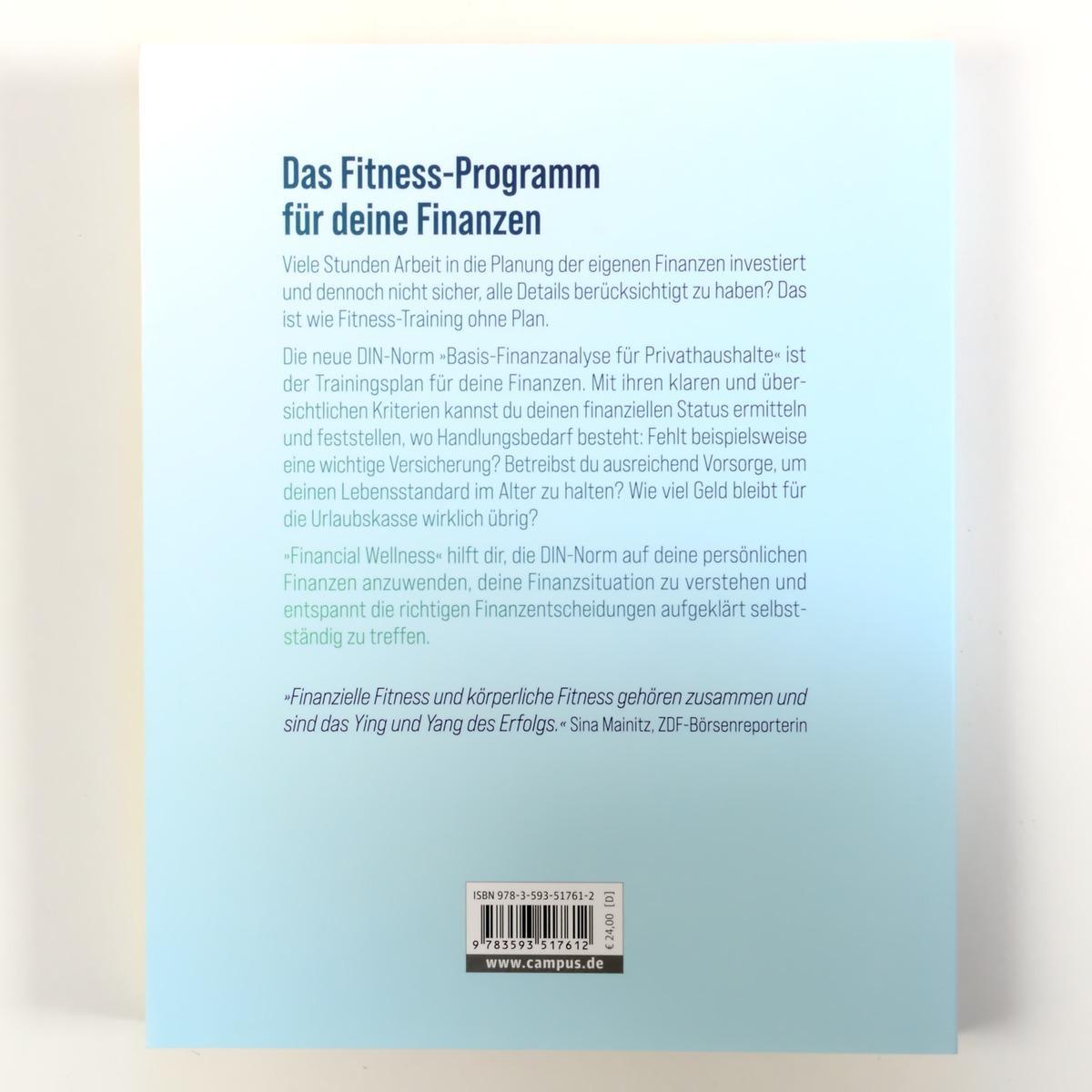 Rückseite: 9783593517612 | Financial Wellness | Klaus Möller (u. a.) | Taschenbuch | 267 S.