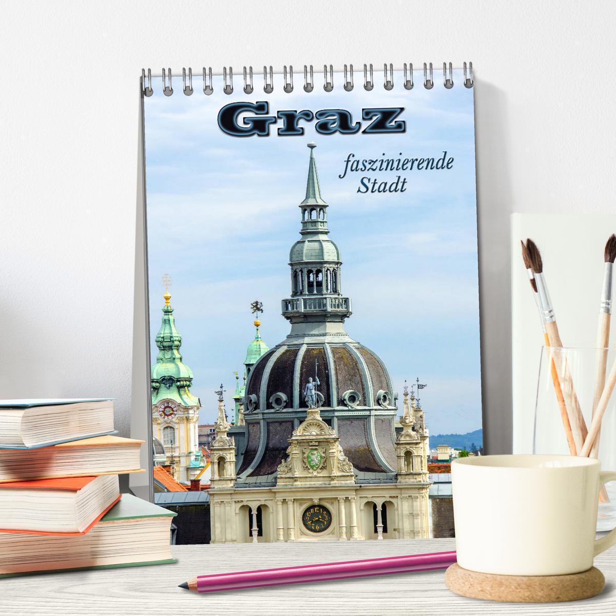 Bild: 9783435970070 | Graz - faszinierende Stadt (Tischkalender 2025 DIN A5 hoch),...