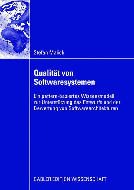 Cover: 9783834910301 | Qualität von Softwaresystemen | Stefan Malich | Taschenbuch | Deutsch