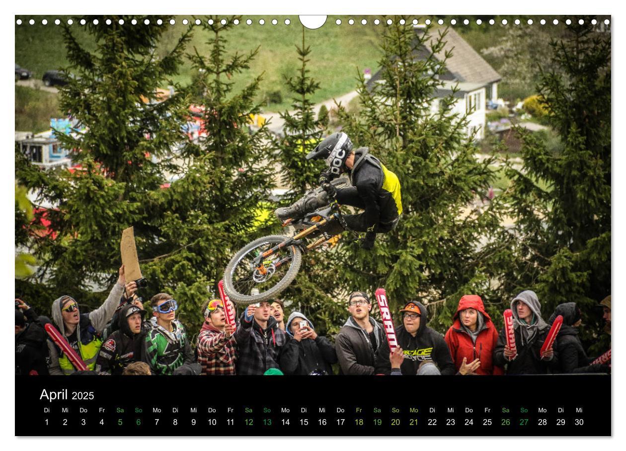 Bild: 9783435432783 | Downhill Racing 2025 (Wandkalender 2025 DIN A3 quer), CALVENDO...