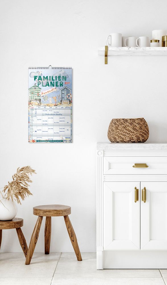 Bild: 9783731877127 | Familienplaner Aquarell 2025 | Korsch Verlag | Kalender | 14 S. | 2026