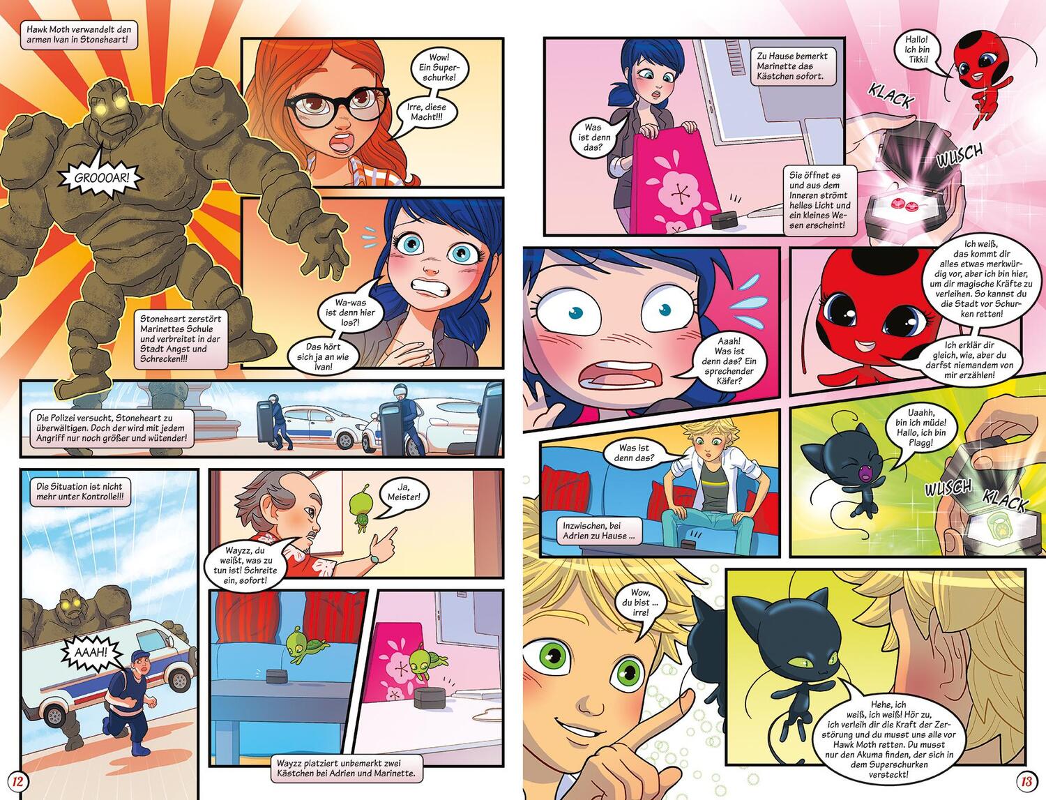 Bild: 9783833241499 | Mein erster Comic: Miraculous: Superhelden-Power mit Ladybug und...