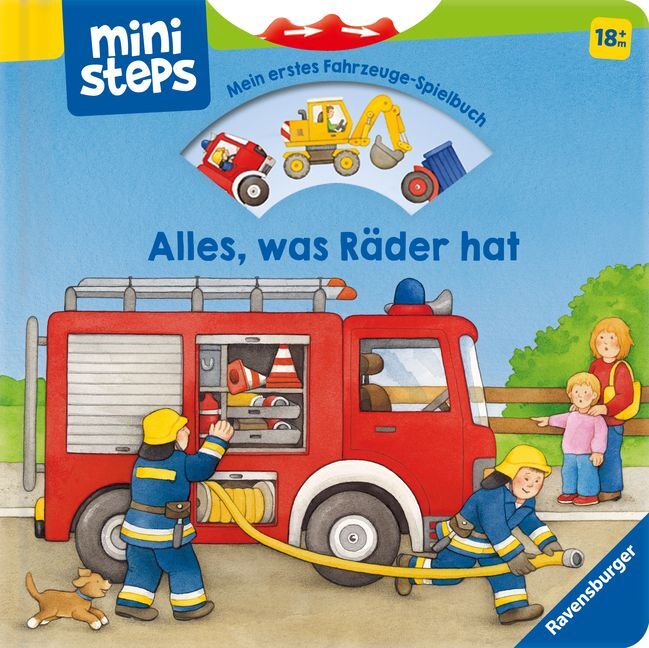 Cover: 9783473315871 | ministeps: Alles, was Räder hat | Mein erstes Fahrzeuge-Spielbuch