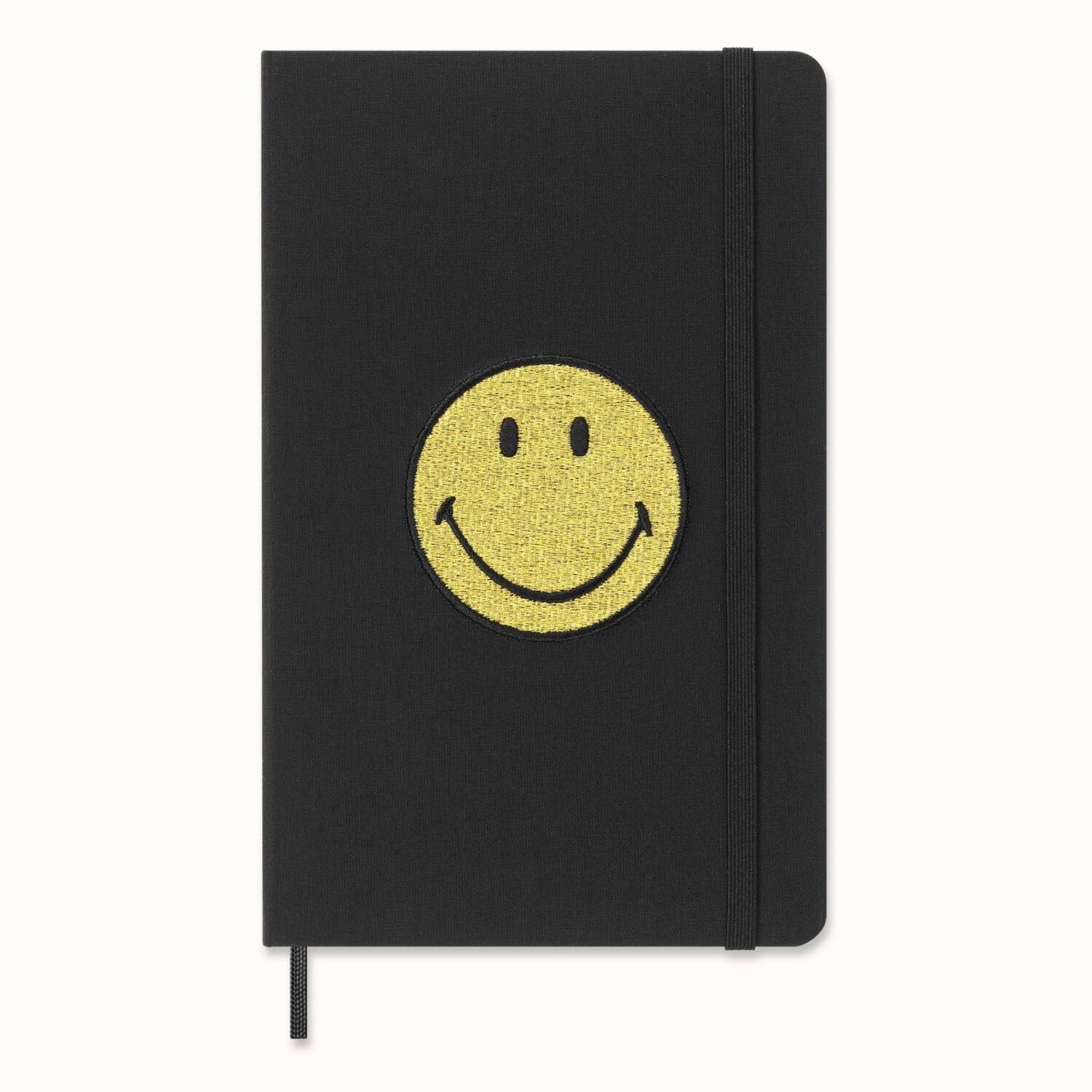 Cover: 8056598855081 | Moleskine Limited Edition Notebook Smiley, Large, Ruled, Black,...