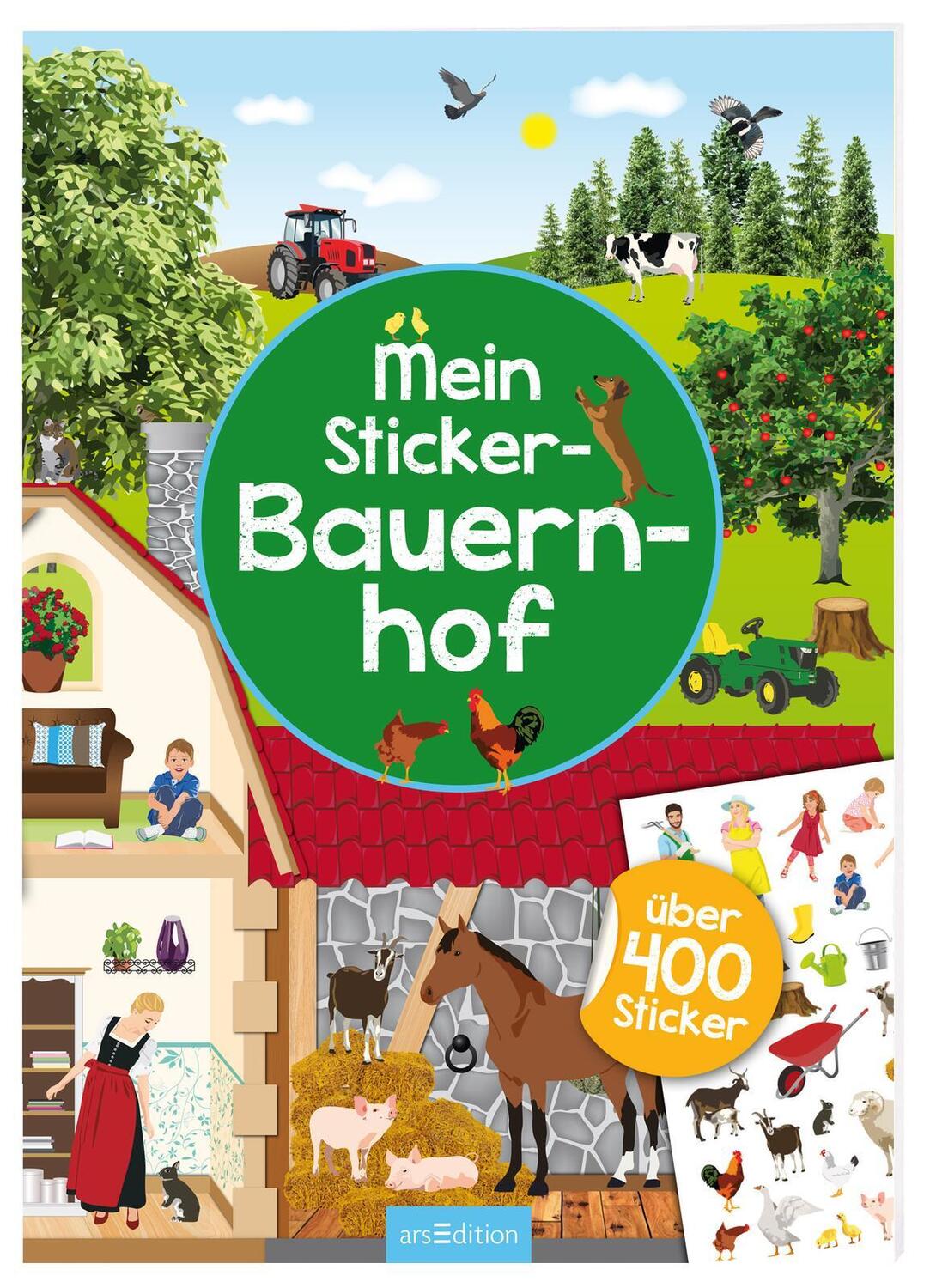 Cover: 9783845812137 | Mein Sticker-Bauernhof | Broschüre | Mein Stickerbuch | 24 S. | 2015