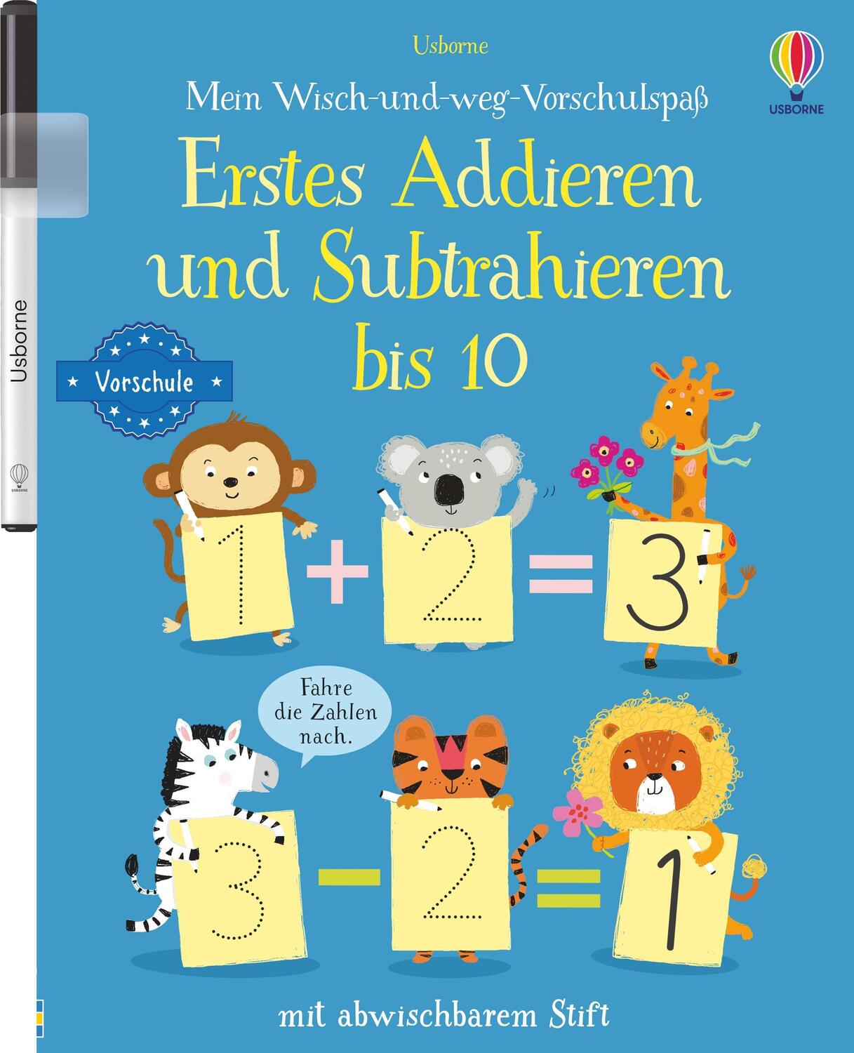 Cover: 9781789416688 | Mein Wisch-und-weg-Vorschulspaß: Erstes Addieren und Subtrahieren...