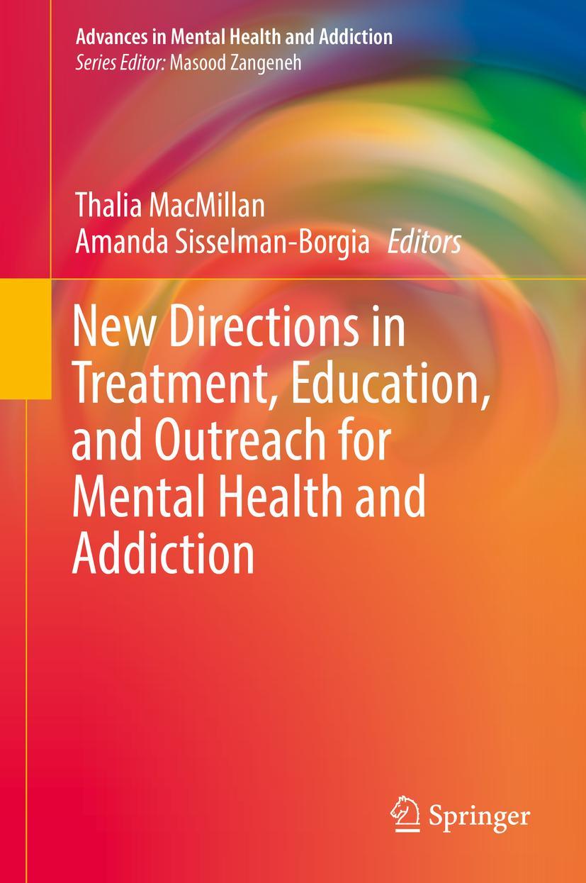 Cover: 9783319727776 | New Directions in Treatment, Education, and Outreach for Mental...