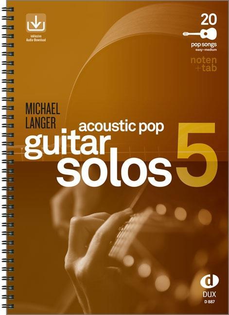 Cover: 9783868493481 | Acoustic Pop Guitar Solos 5 | Noten &amp; TAB - easy/medium | Broschüre