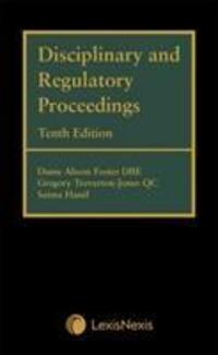Cover: 9781784734282 | Disciplinary and Regulatory Proceedings | QC (u. a.) | Buch | Gebunden