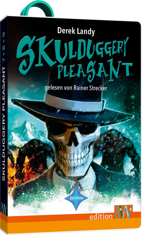 Cover: 9783965000346 | Skulduggery Pleasant - Folge 7, 8 und 9, Audio | Lesung | Derek Landy