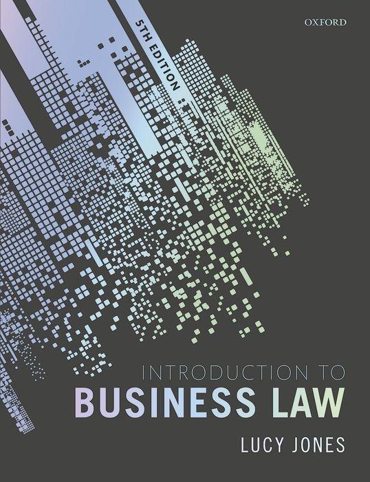Cover: 9780198824886 | Introduction to Business Law | Lucy Jones | Taschenbuch | Englisch