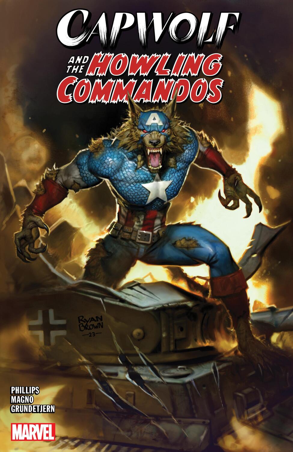 Cover: 9781302947194 | Capwolf &amp; the Howling Commandos | Stephanie Phillips | Taschenbuch