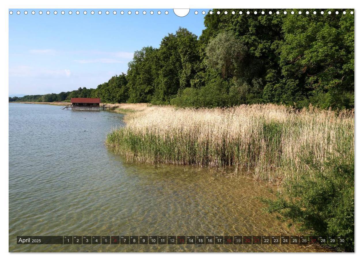 Bild: 9783435705573 | Seestärke - Der Ammersee (Wandkalender 2025 DIN A3 quer), CALVENDO...