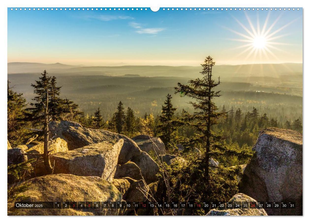 Bild: 9783435484225 | Zauberhaftes Fichtelgebirge (hochwertiger Premium Wandkalender 2025...