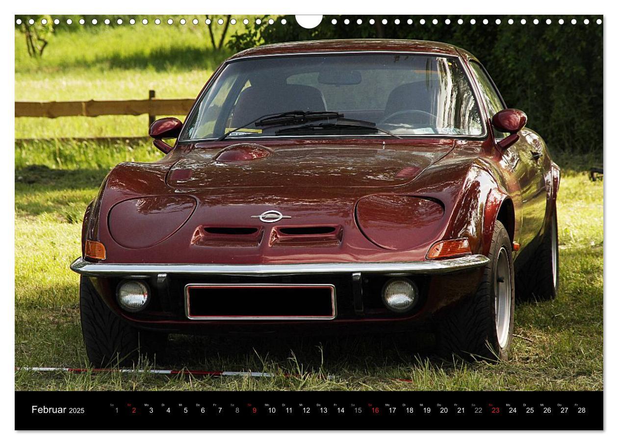 Bild: 9783435726639 | Opel GT Der Kalender (Wandkalender 2025 DIN A3 quer), CALVENDO...