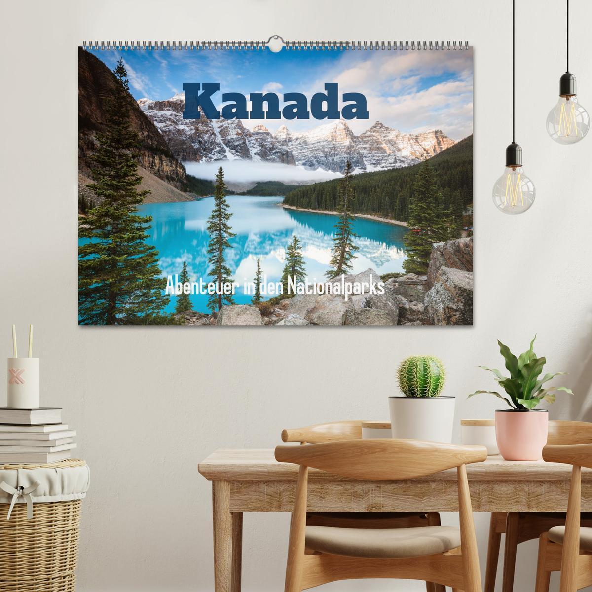 Bild: 9783435038497 | Kanada - Abenteuer in den Nationalparks (Wandkalender 2025 DIN A2...