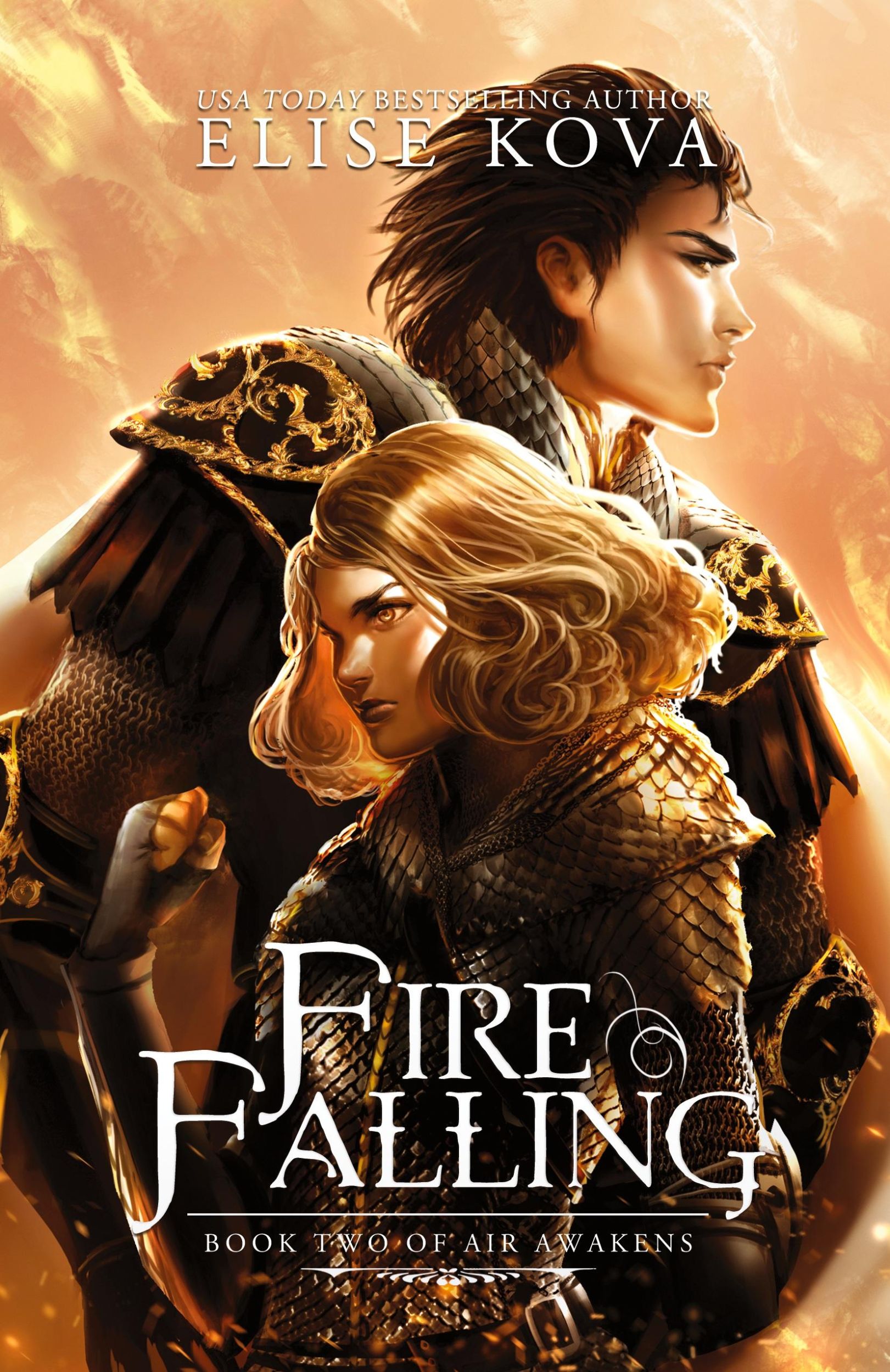 Cover: 9781619849525 | Fire Falling (Air Awakens Series Book 2) | Elise Kova | Taschenbuch