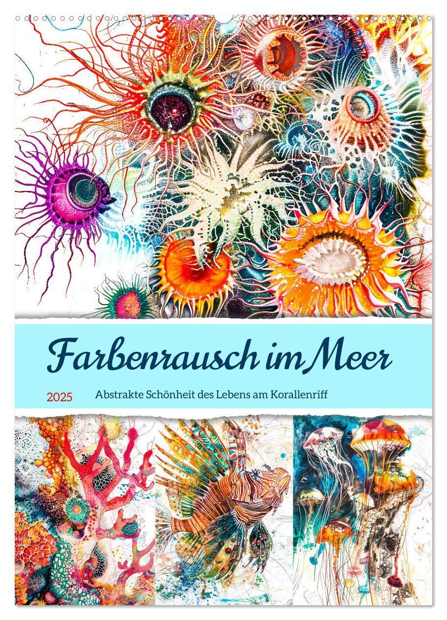 Cover: 9783457131190 | Farbenrausch im Meer - Abstrakte Schönheit des Lebens am...