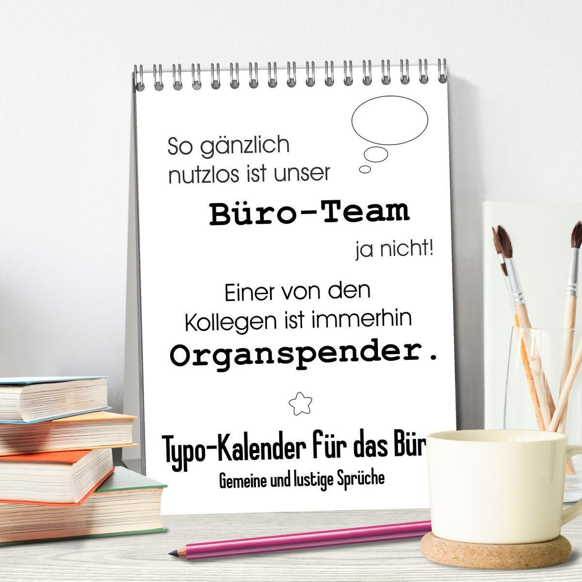 Bild: 9783435958191 | Typo-Kalender für das Büro. Gemeine und lustige Sprüche...