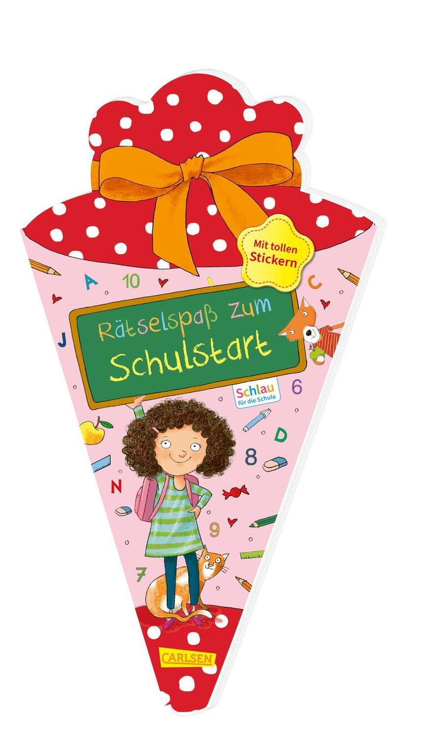 Cover: 9783551191434 | Schlau für die Schule: Rätselspaß zum Schulstart mit Stickern...