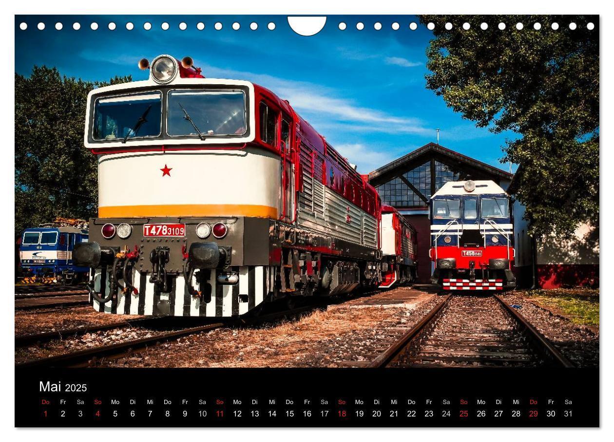 Bild: 9783435746200 | Lokomotiven 2025 (Wandkalender 2025 DIN A4 quer), CALVENDO...