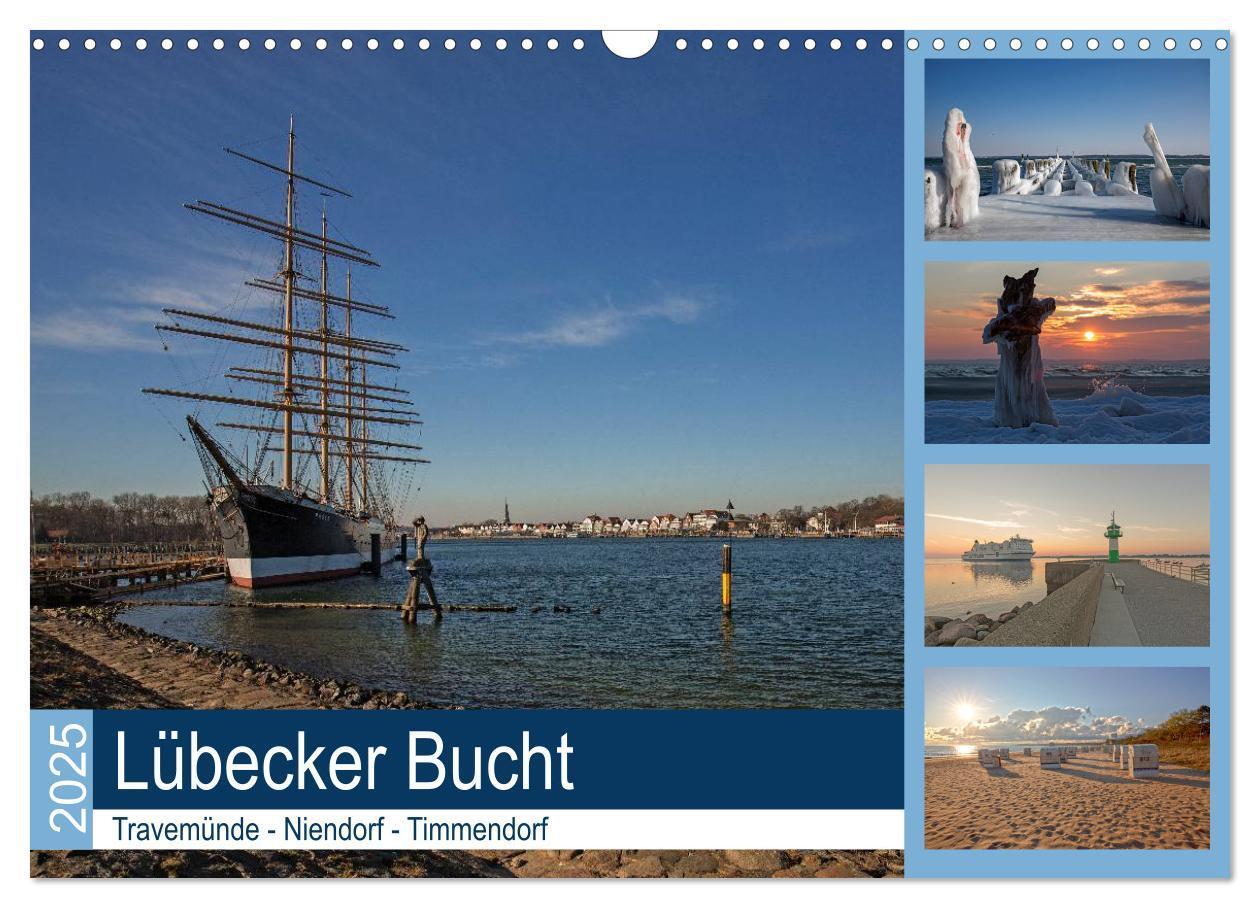 Cover: 9783435439799 | Lübecker Bucht - Travemünde - Niendorf - Timmendorf (Wandkalender...